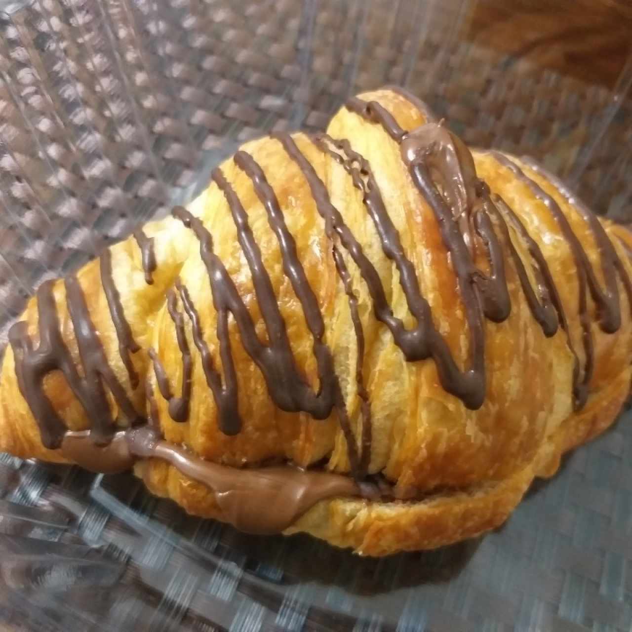 Croissant Relleno de Nutella