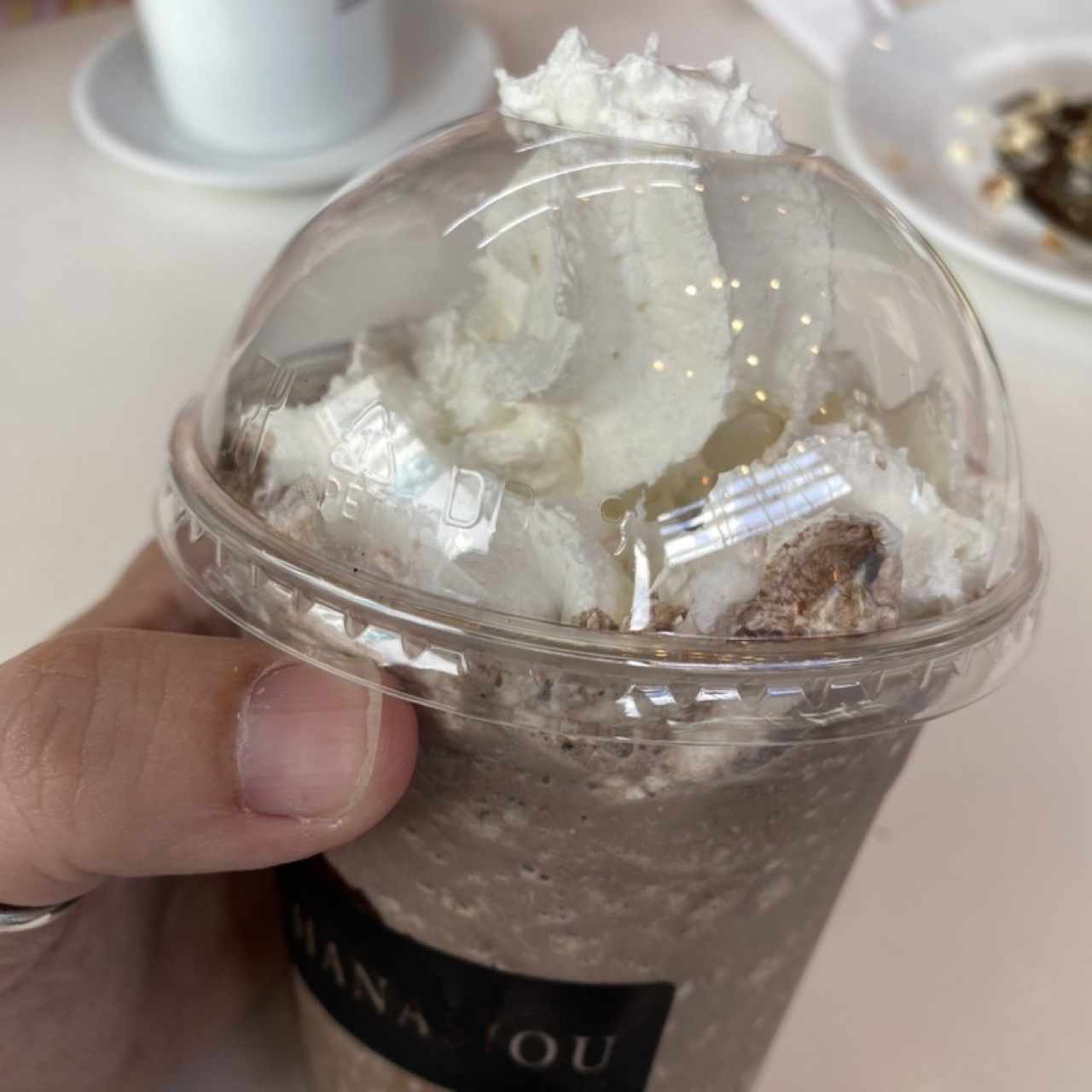 Frappé de cookies & cream