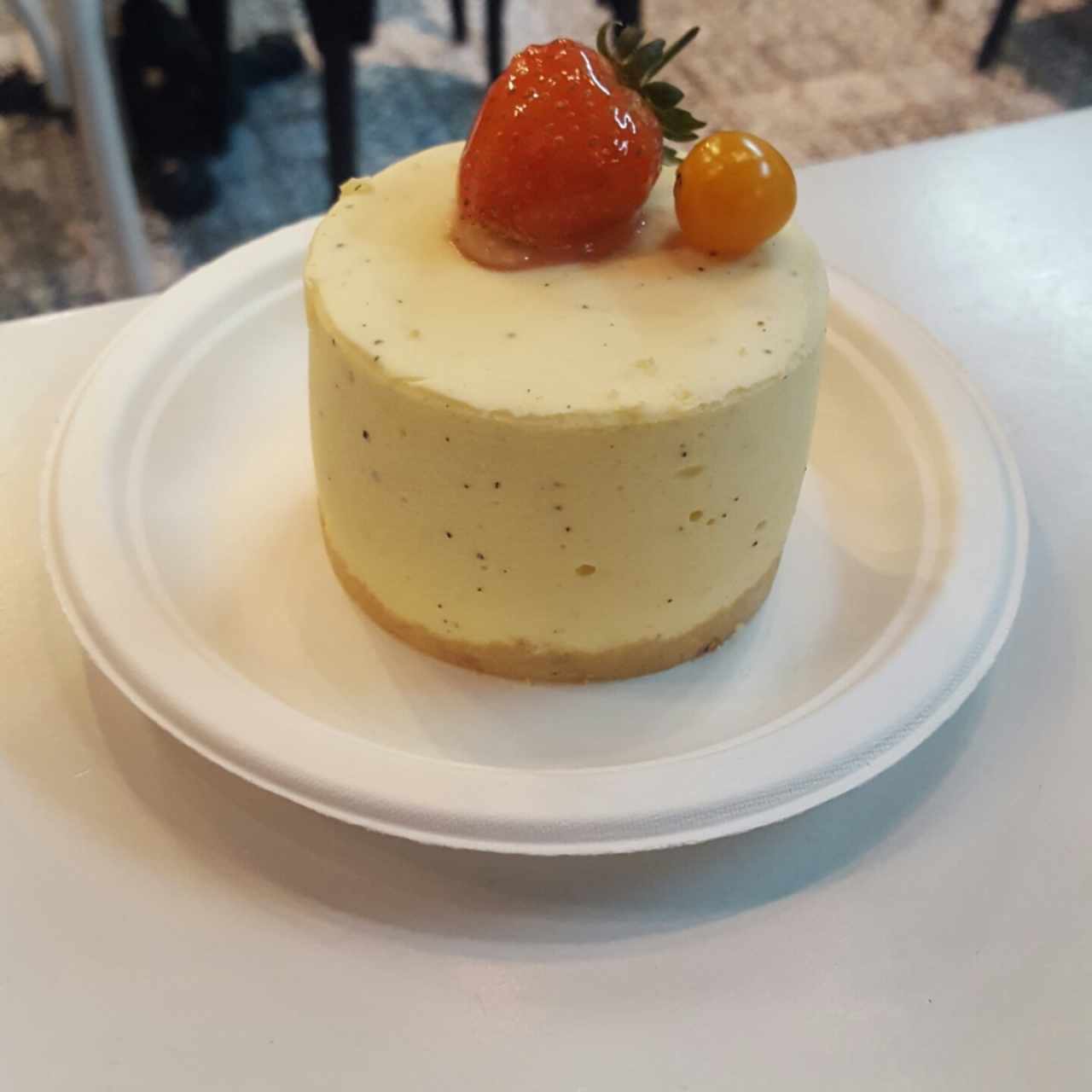 Cheesecake de maracuyá