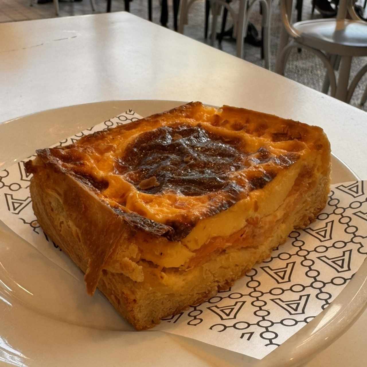 Quiche de salmón 