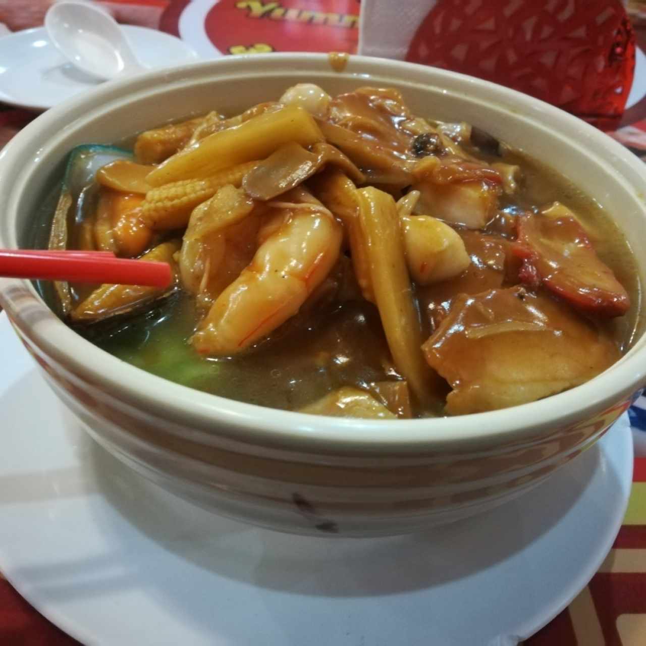 sopa estilo chino