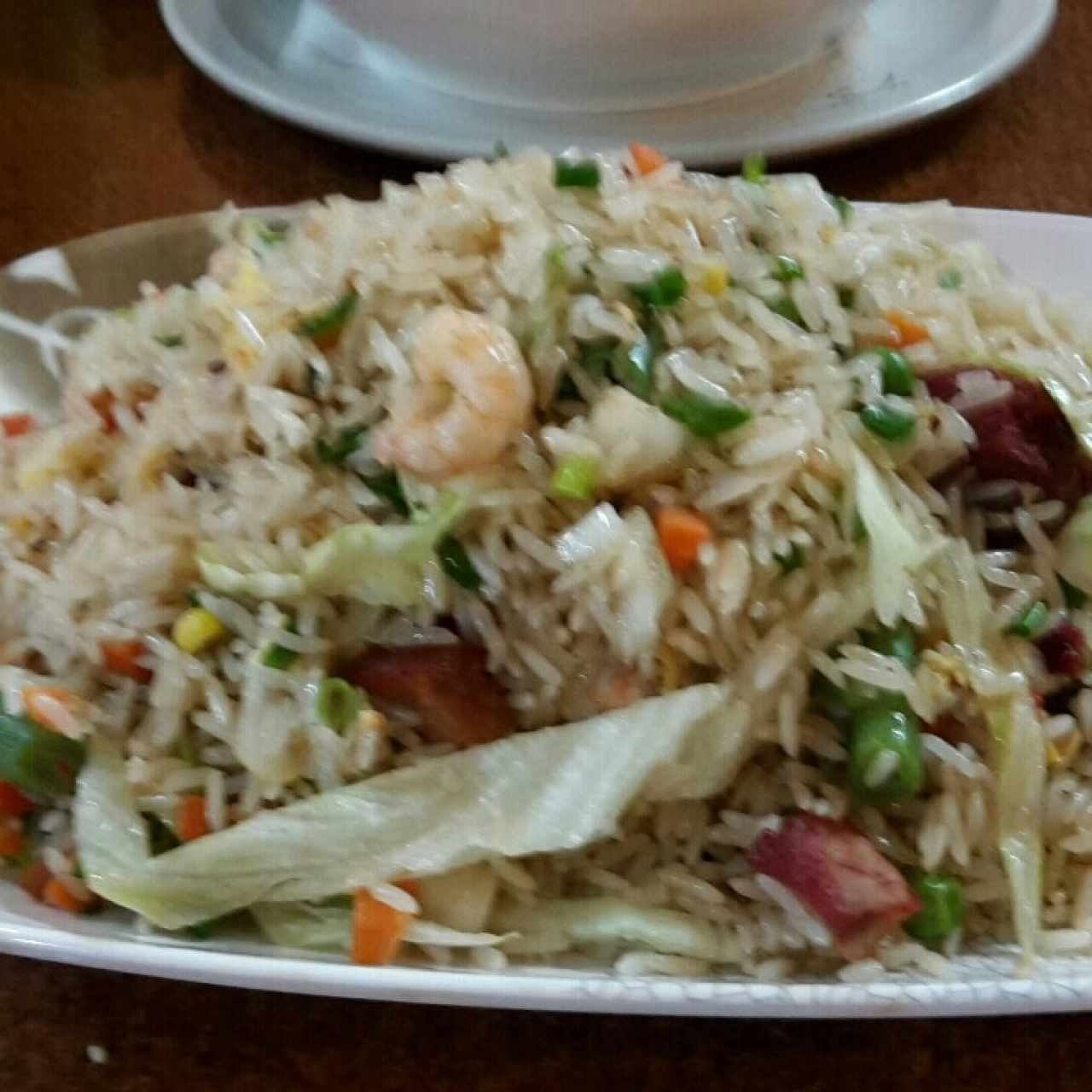 arroz yong chau cantones 