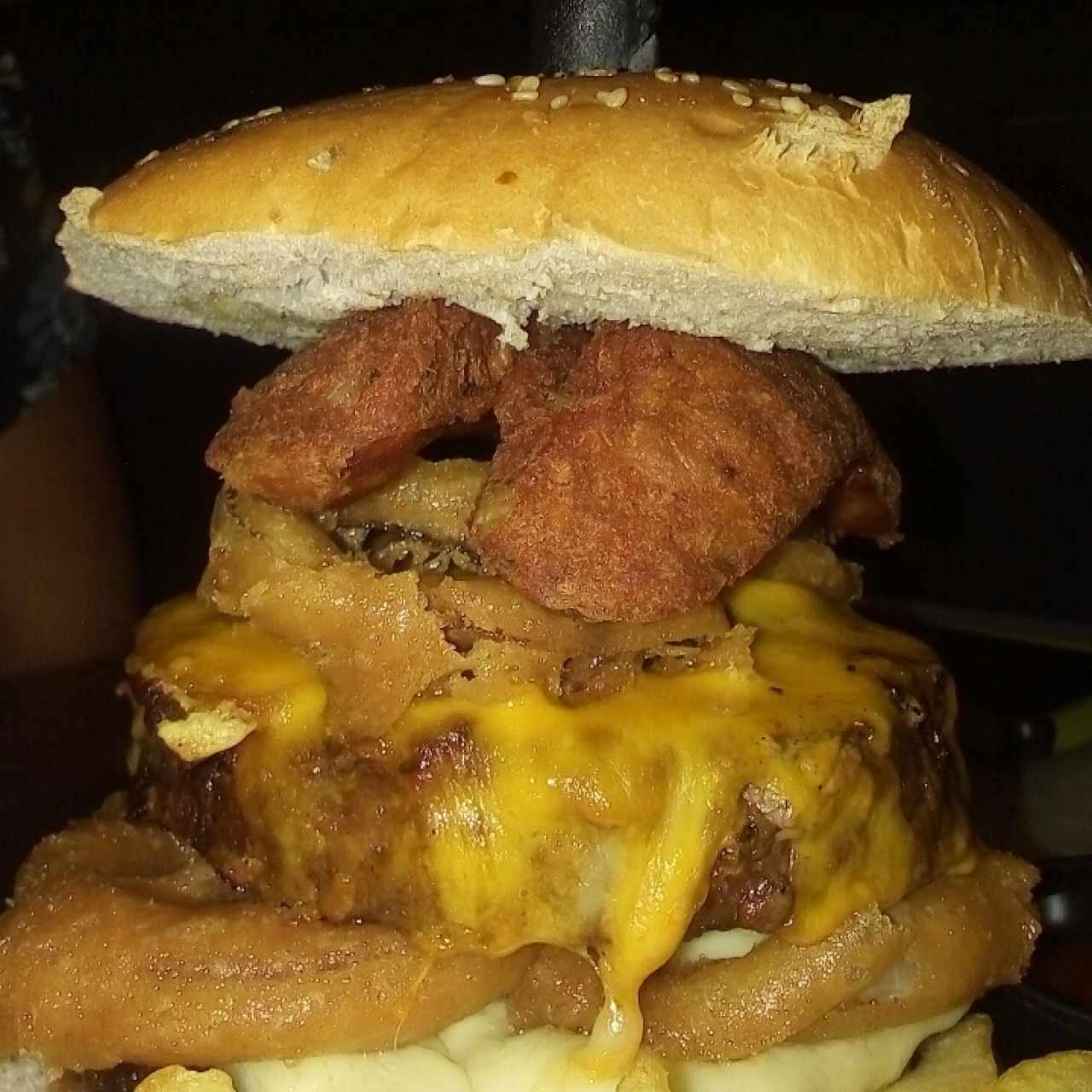 hamburguesa casa diabla