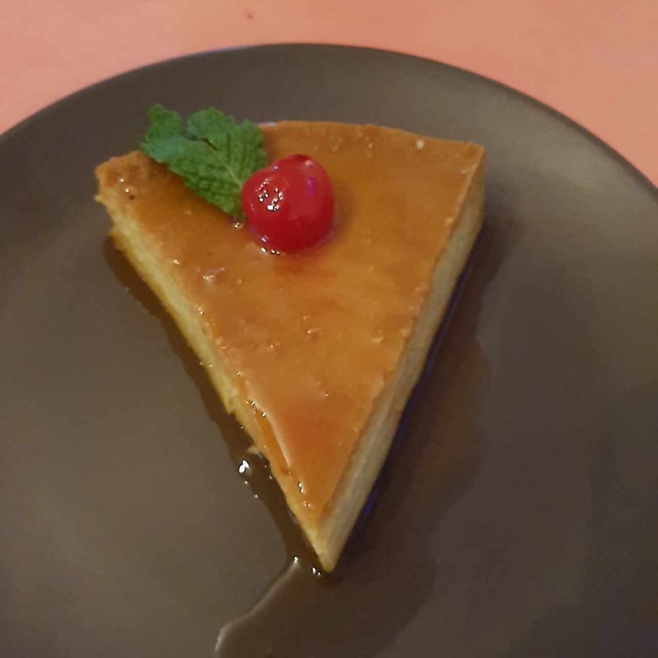 Flan de la casa