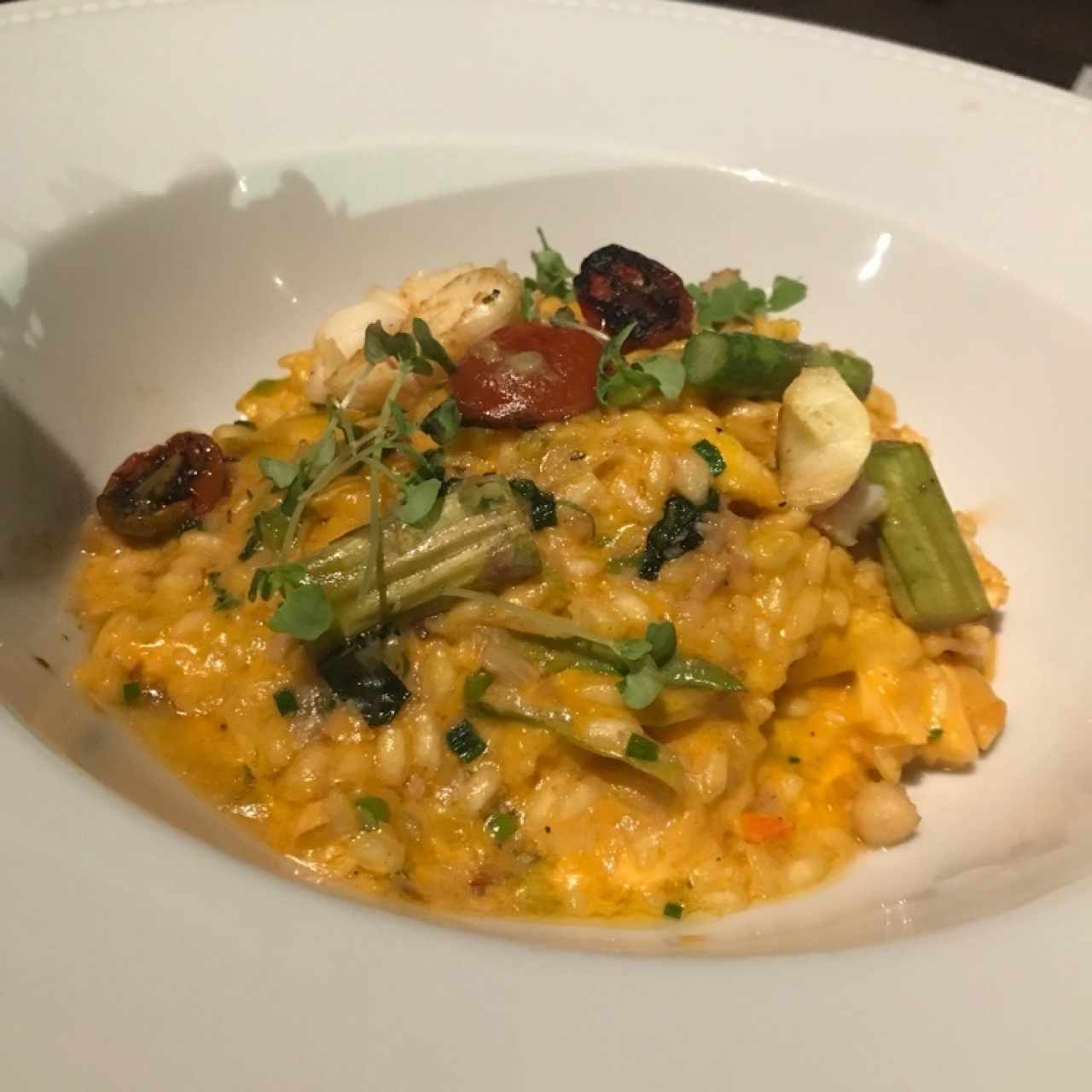 Risotto de langosta (solo en temporada)