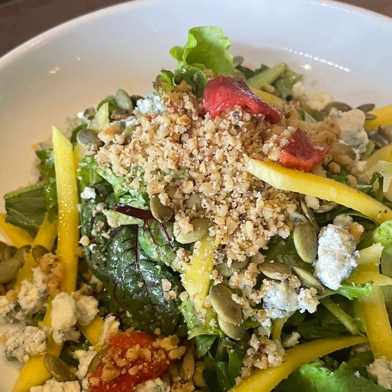 Ensalada de Mango y Roquefort