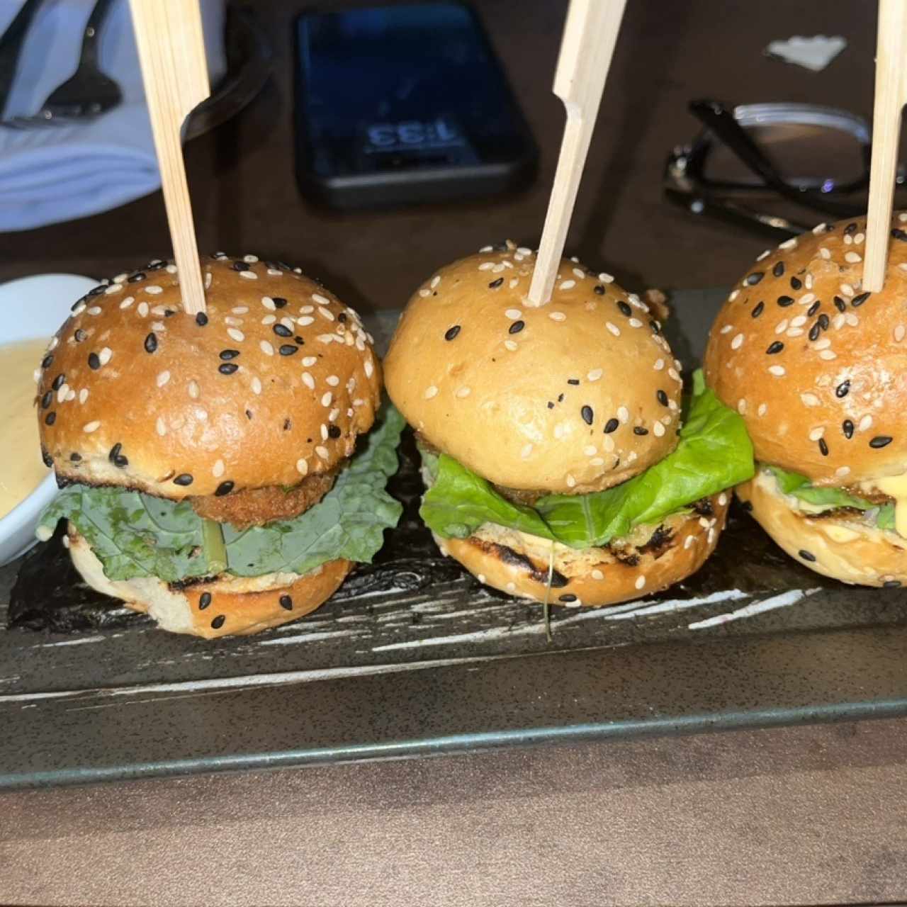 Mini burgers