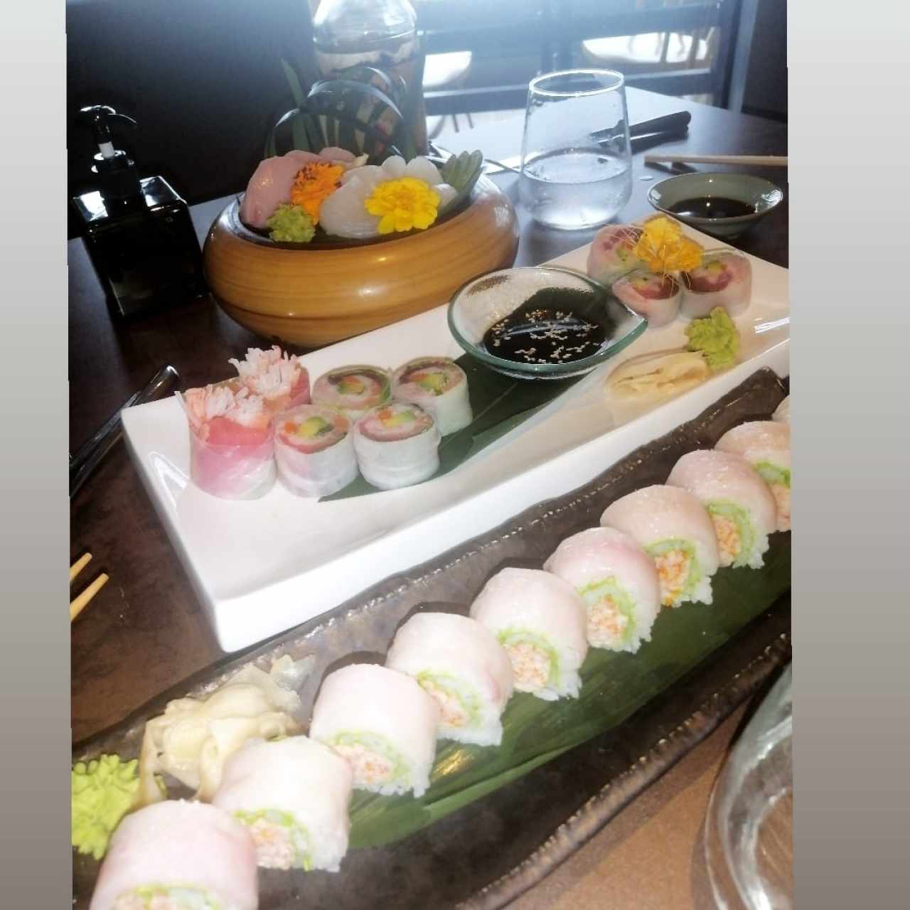 sashimi- rollos
