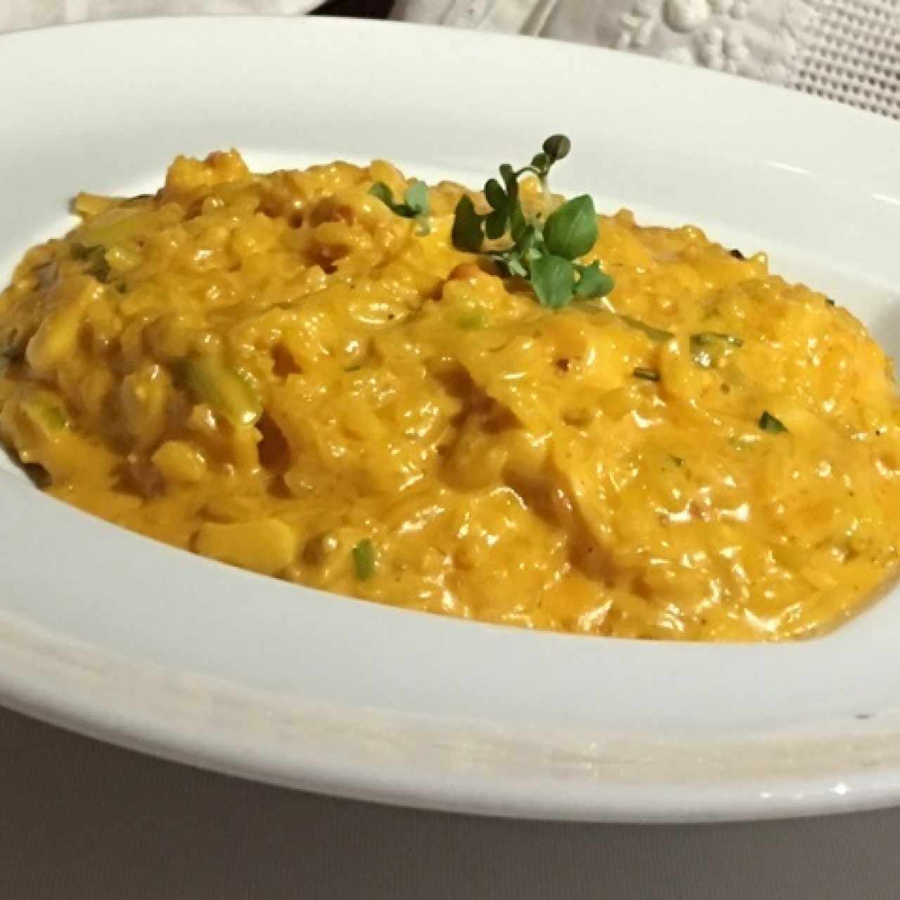 Risotto de langosta (solo en temporada)