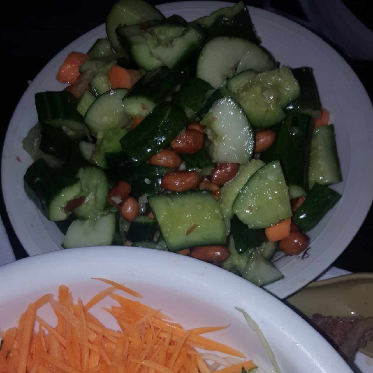 ensaladita de pepino con mani 