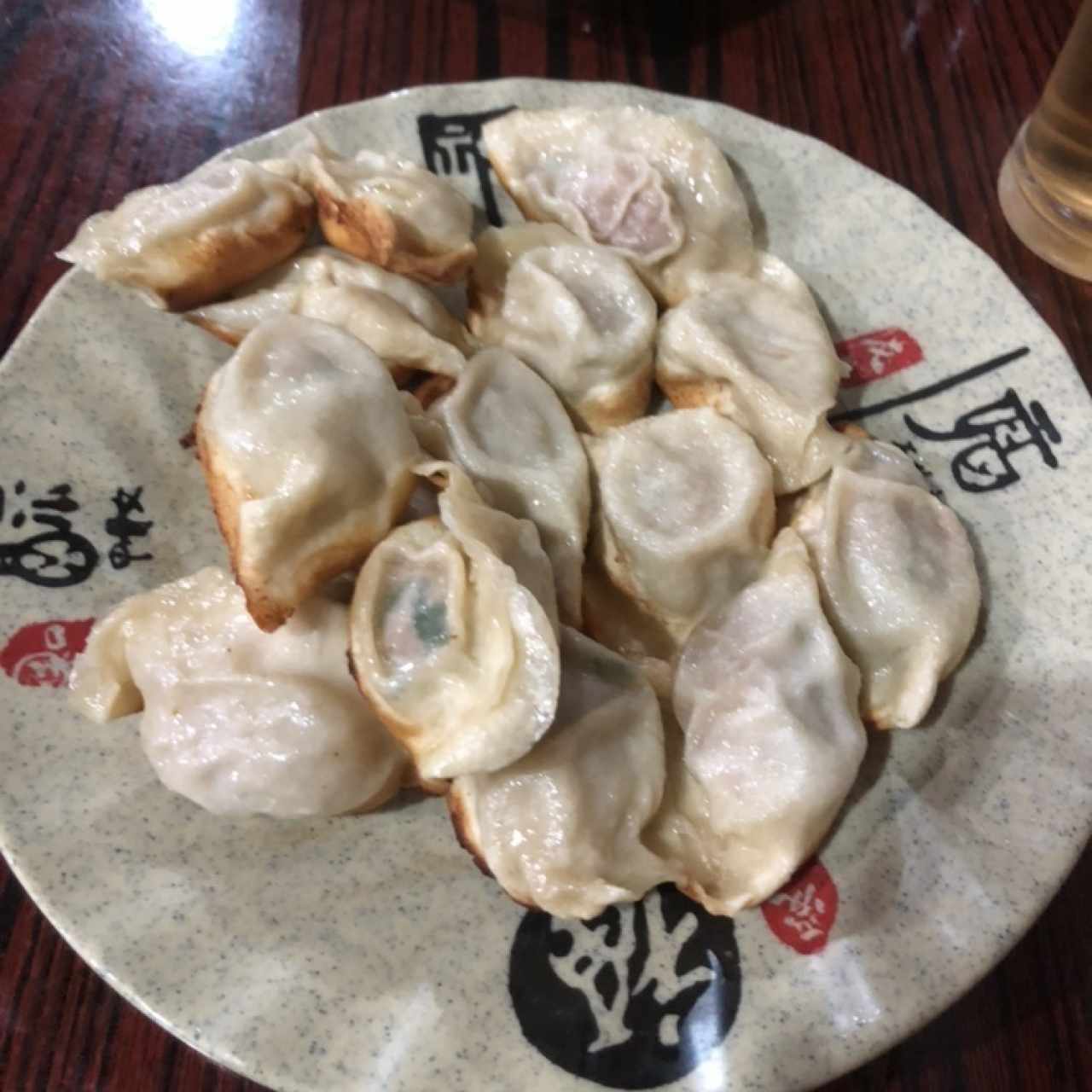 Dumplings con puerro