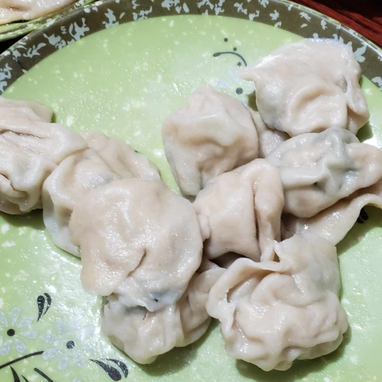 dumplings de pollo