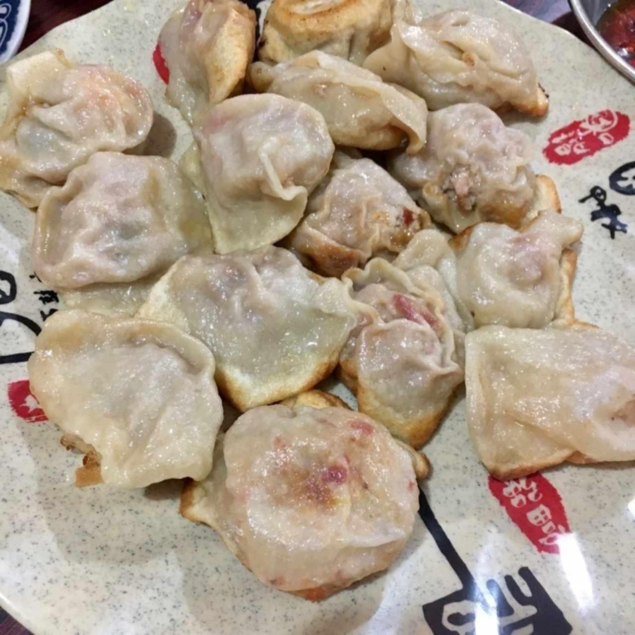 Dumplings de Puerco con Kimchi