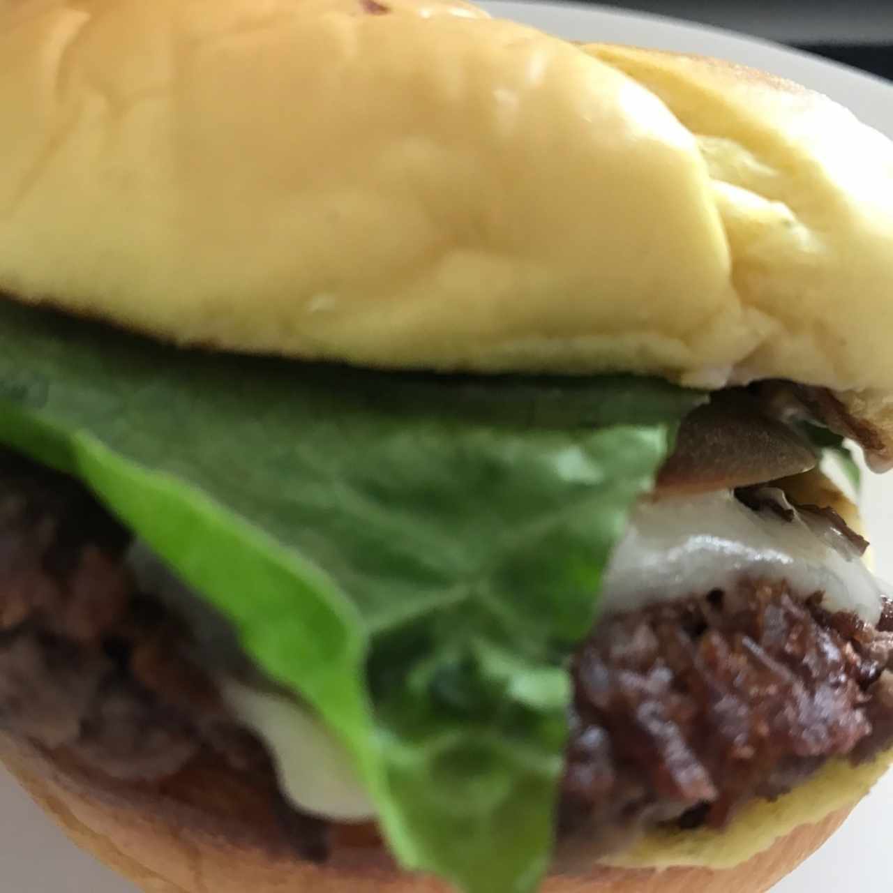 hamburguesa de hongos