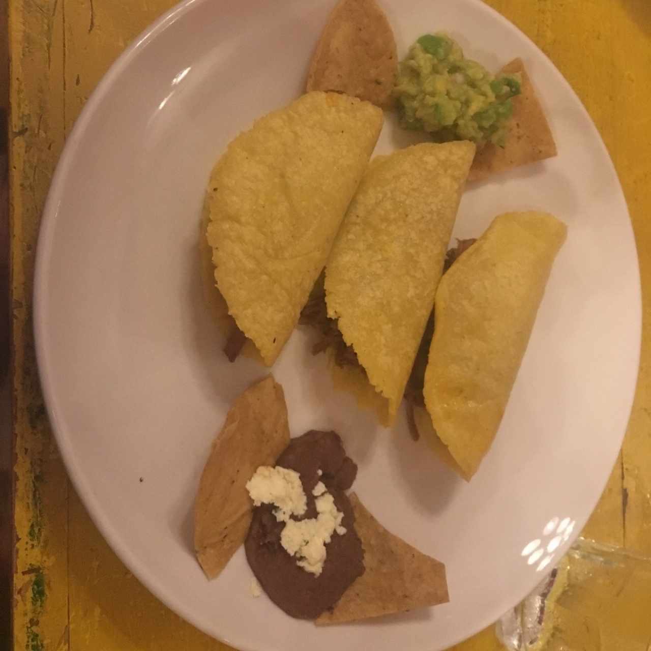 Tacos Suaves de Maiz de Carne