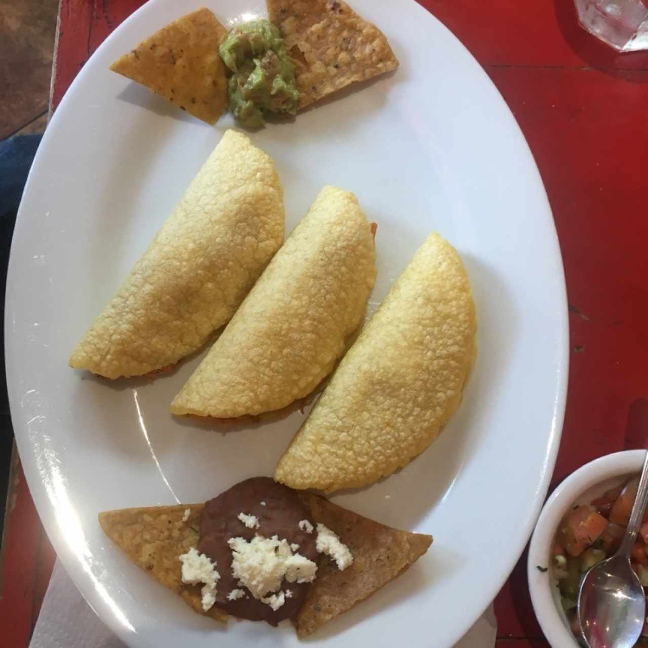 tacos de pollo