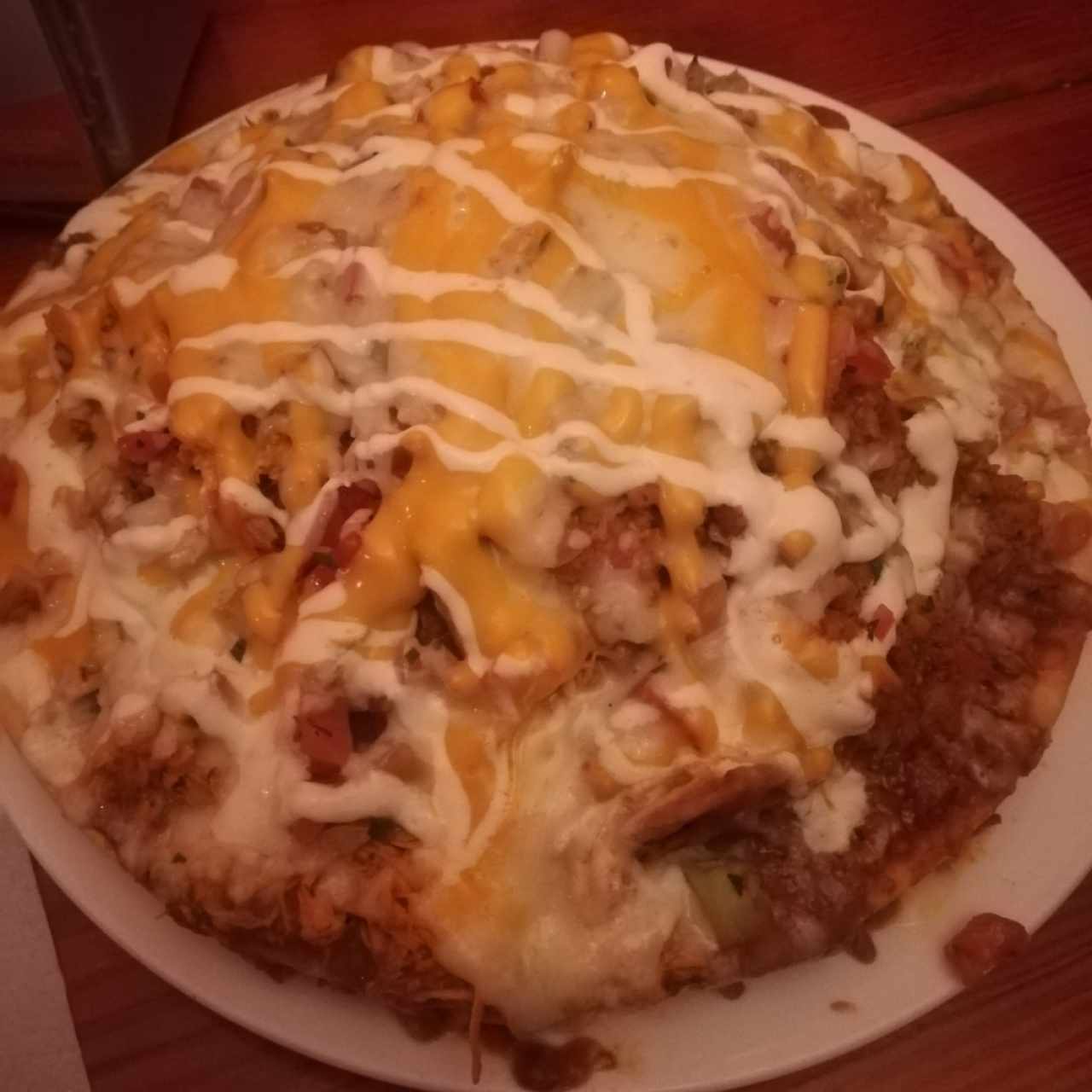 Nachos charro mexicano