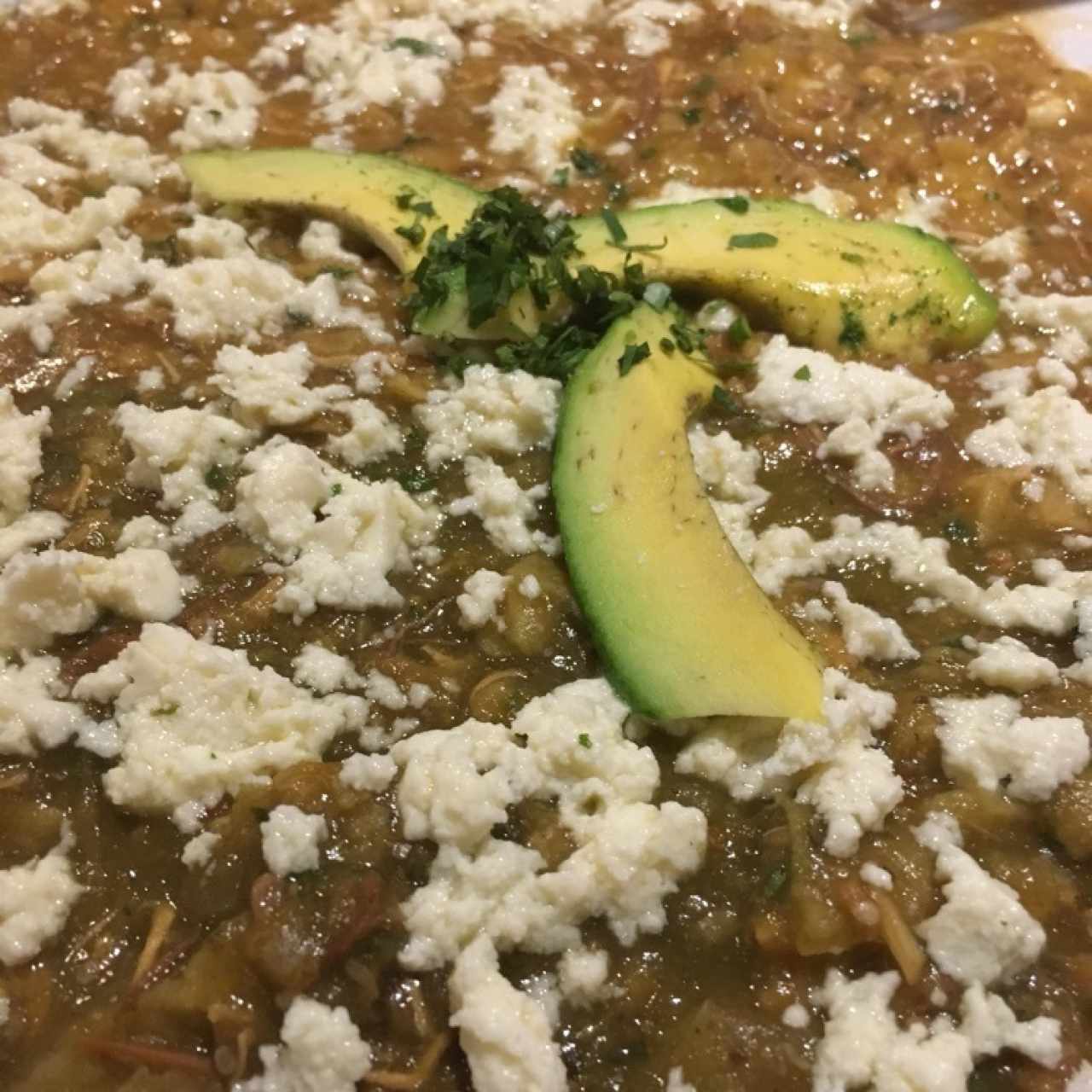 Chilaquiles mixtos 