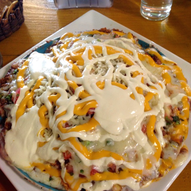 Nachos charro mexicano