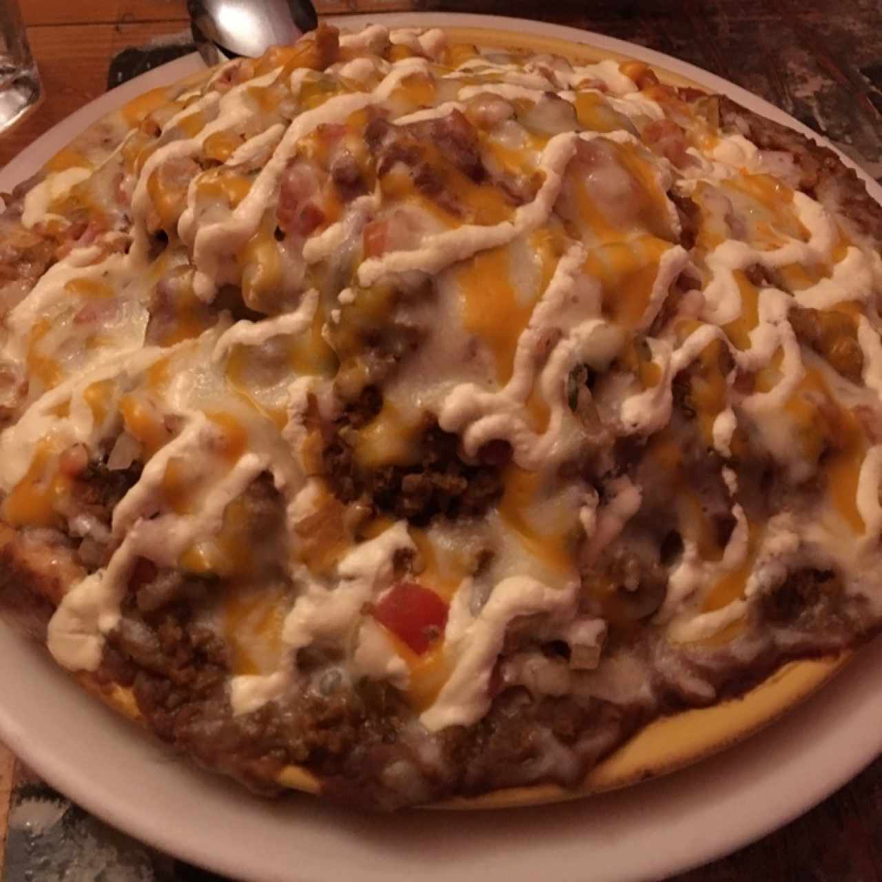 Nachos charro mexicano