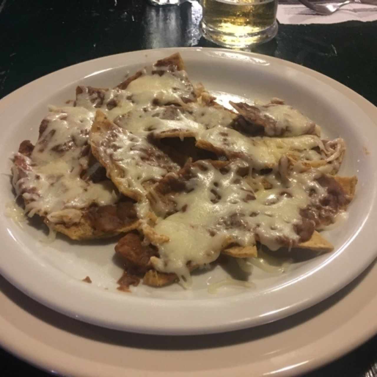 nachos basicos. sabrosos como entrada