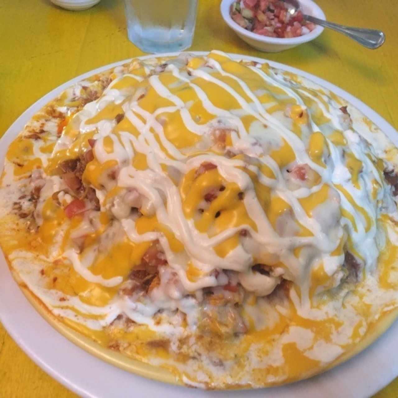 nachos charro mexicano