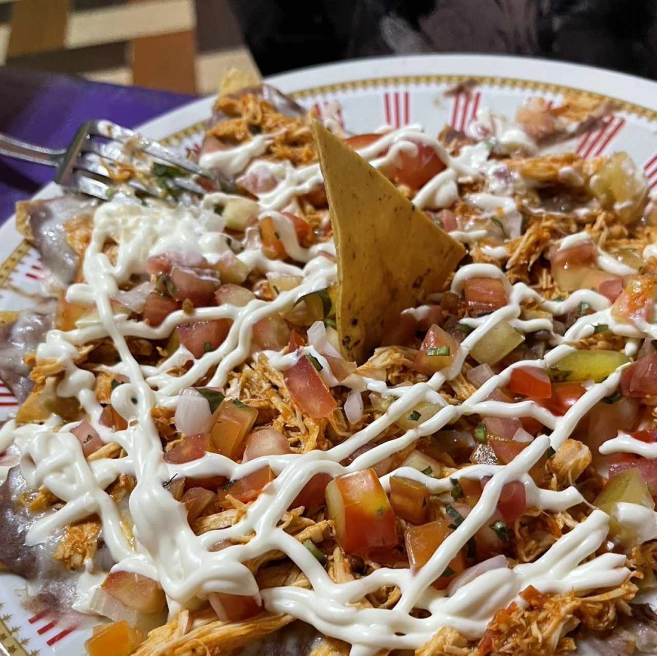 Nachos charro personal