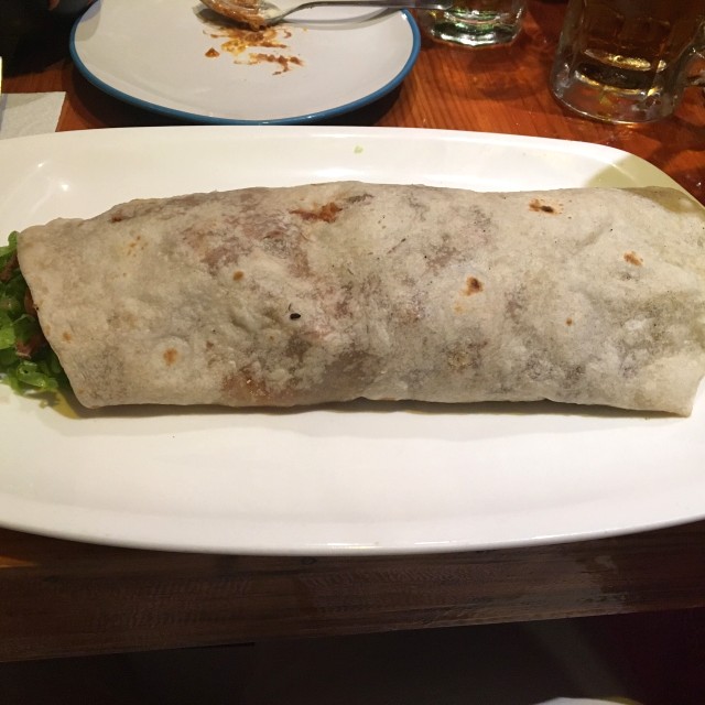 Burrito especial charro