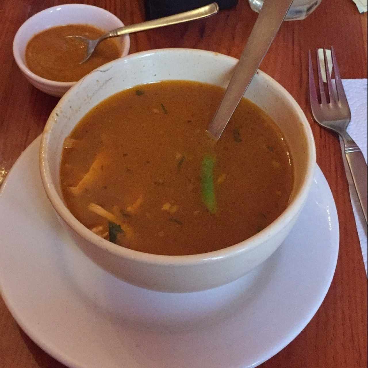 sopa de tortilla