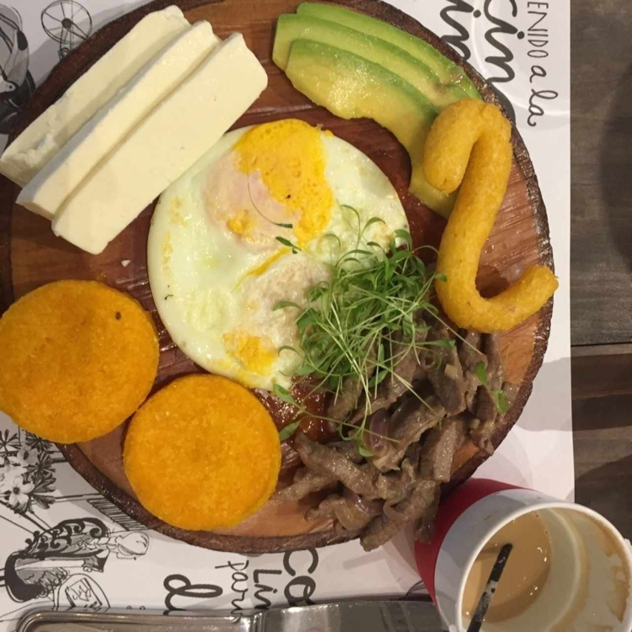 Desayuno Panameño (riquisimo) 