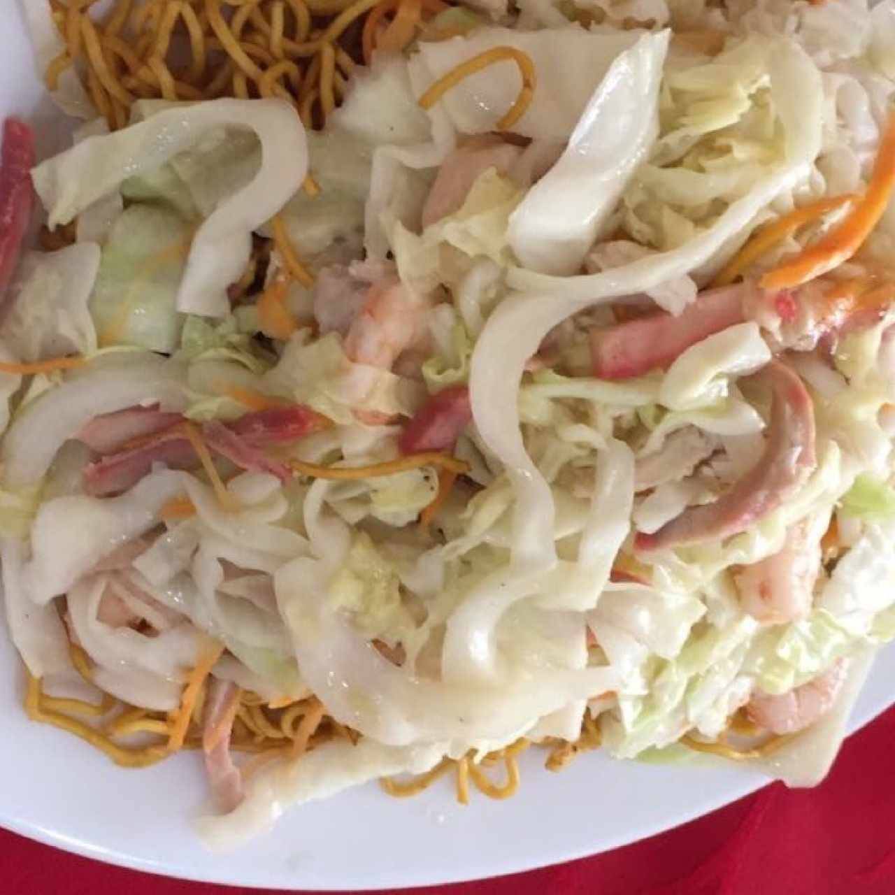 Chow mein combinado