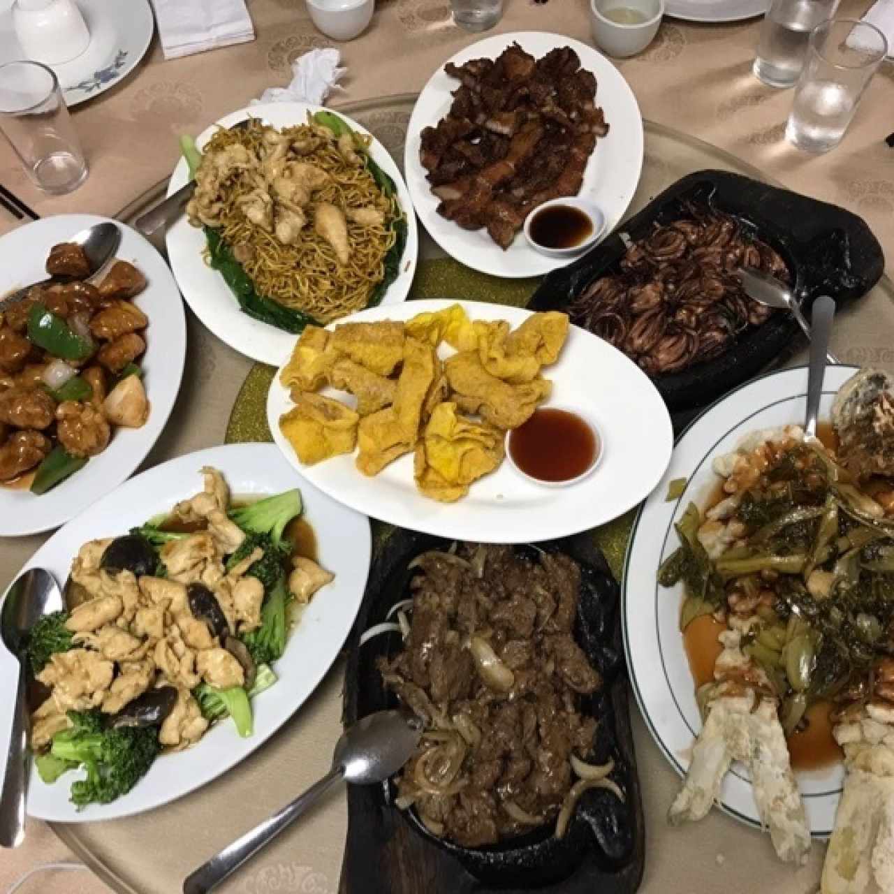 Variedad de comida cantonesa