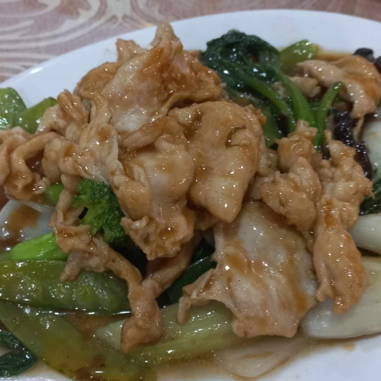 Pollo con vegetales