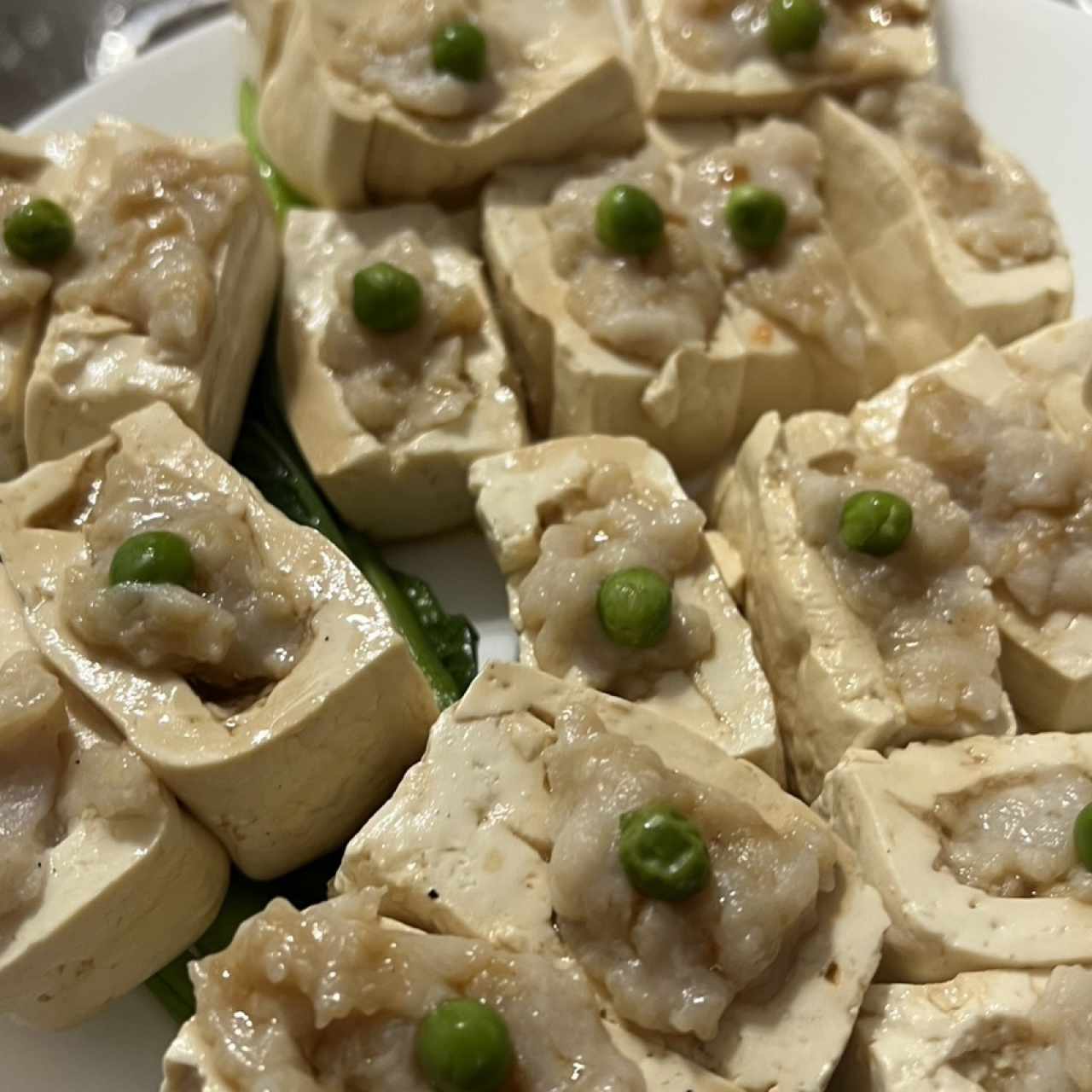 Tofu con Salsa de Conchuela Saca