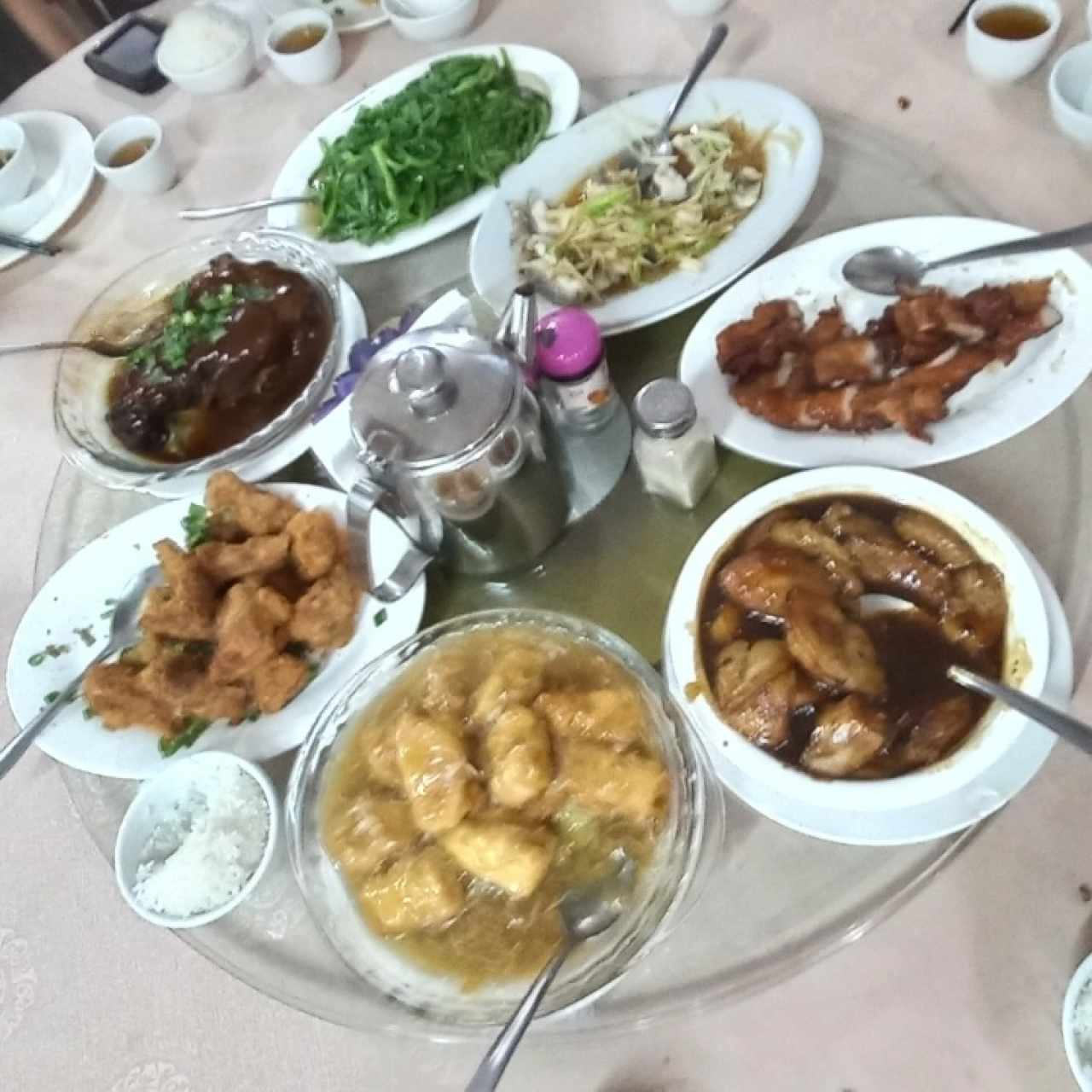 8 platos banquete chino para compartir en familia 👪
