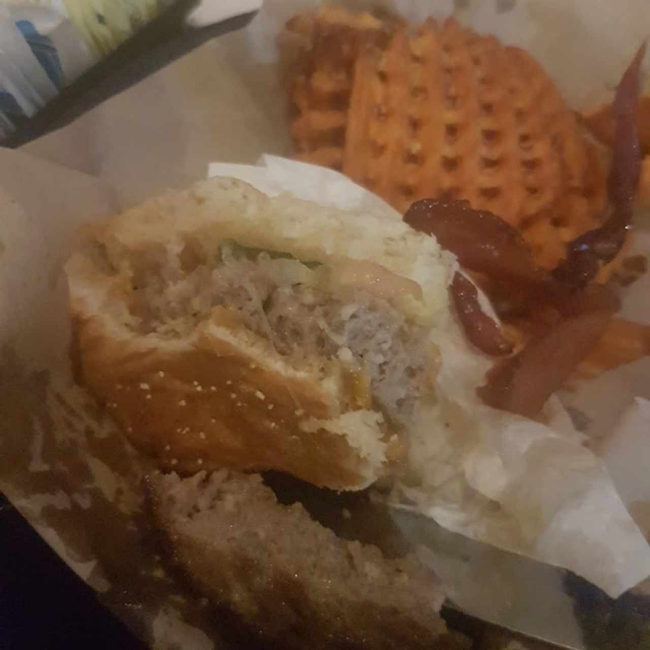 la peor hamburguesa 