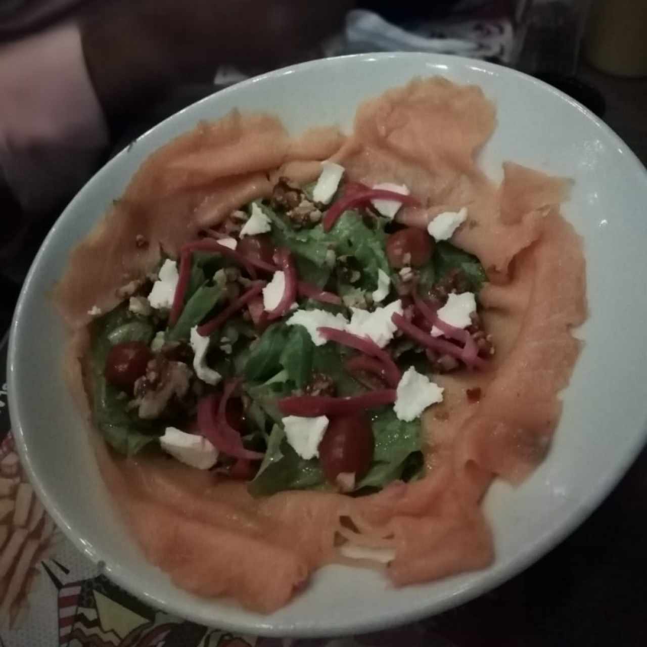 ensalada de salmón 