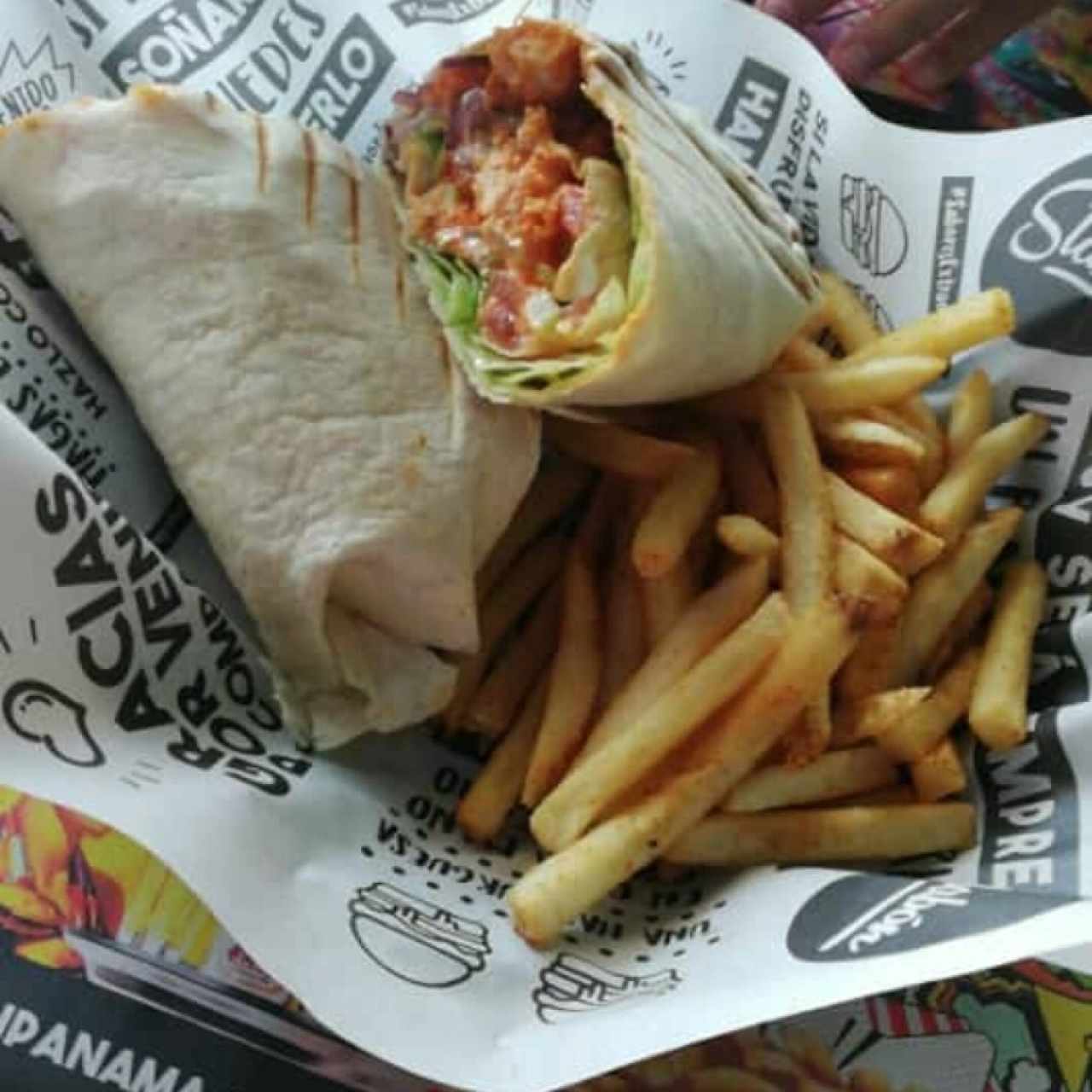 wrap de bufalo wing 