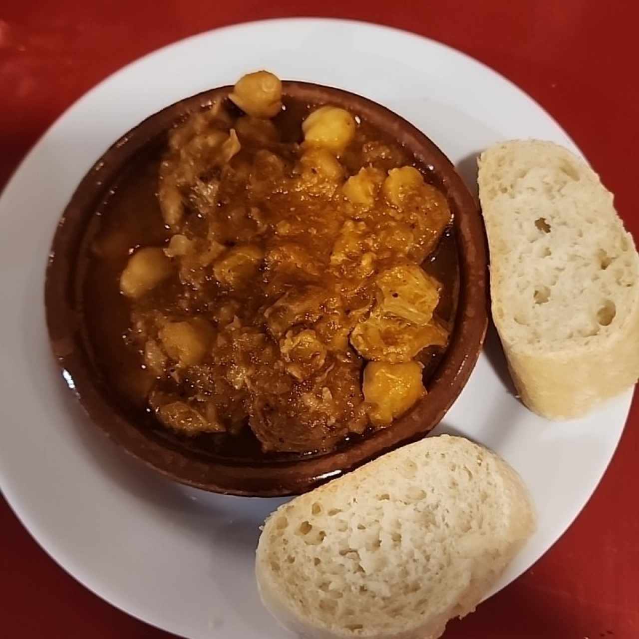 Callos con garbanzo tapa