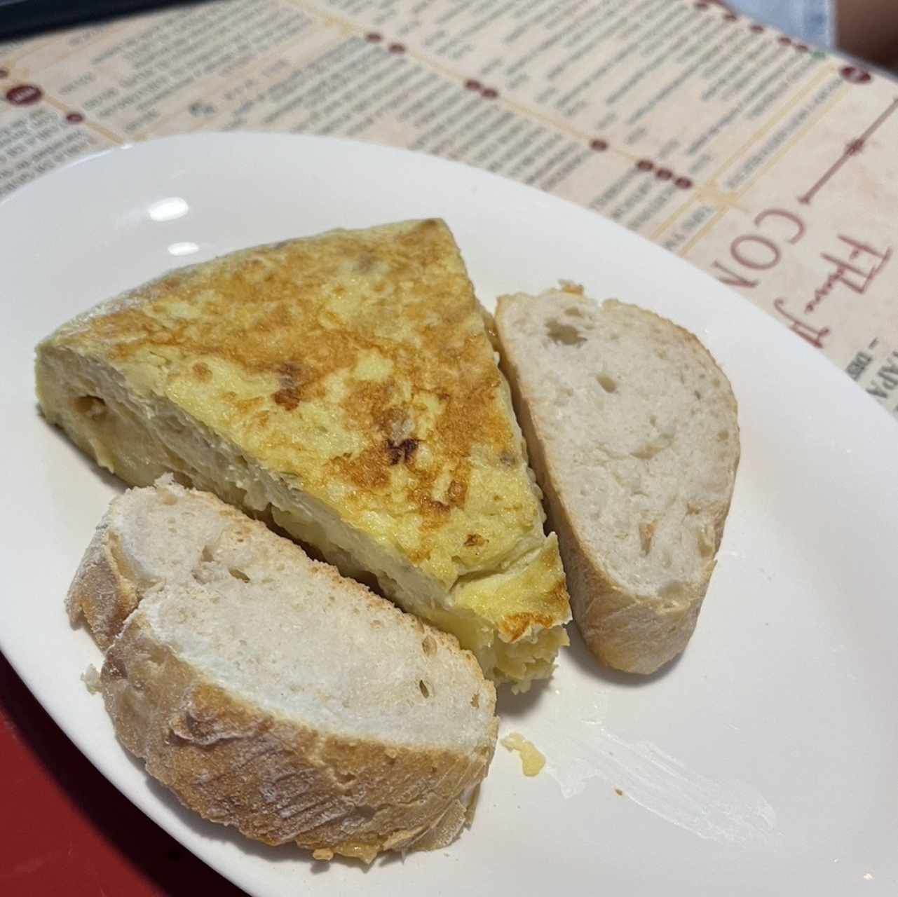 Pincho de tortilla española