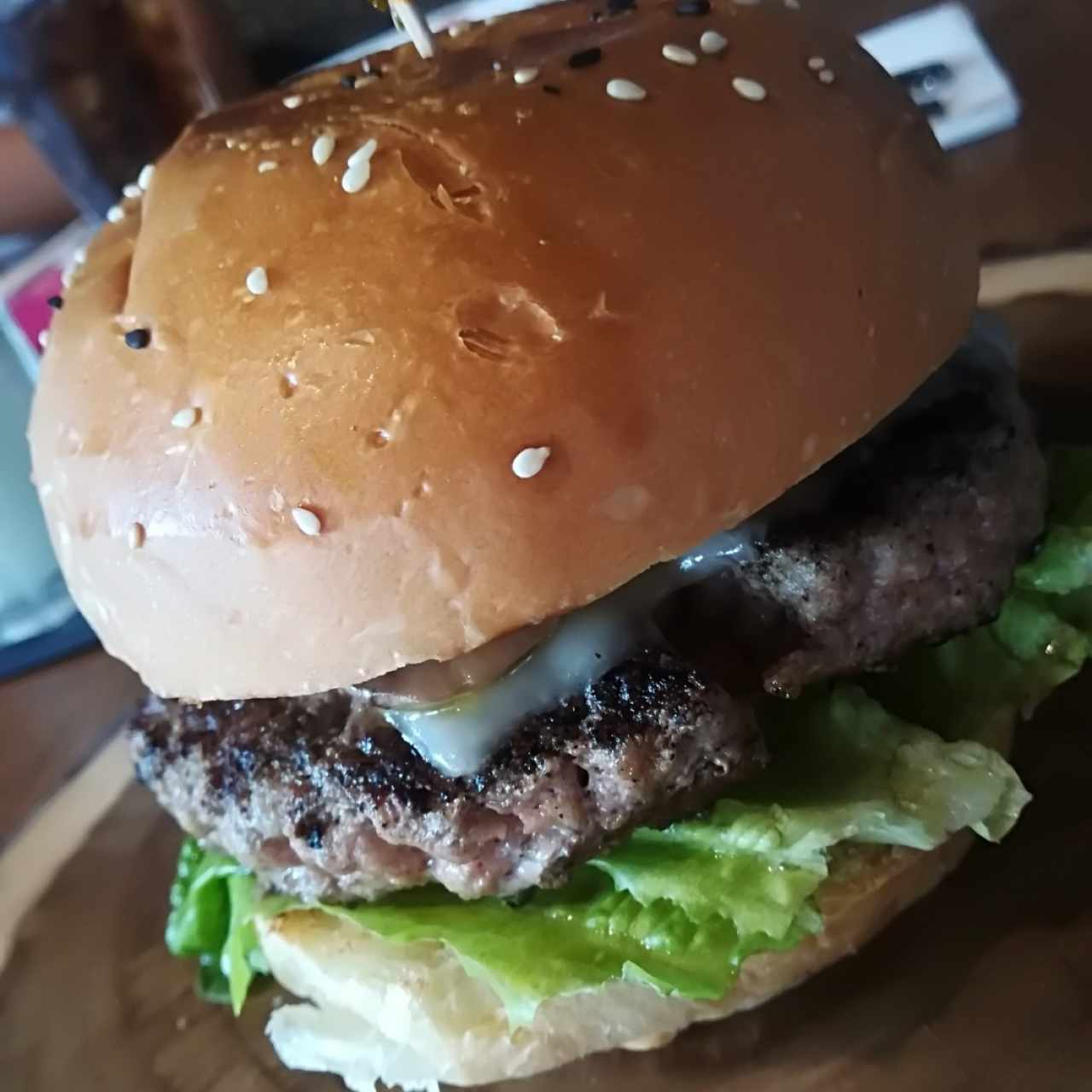 Hamburguesa de Hongos