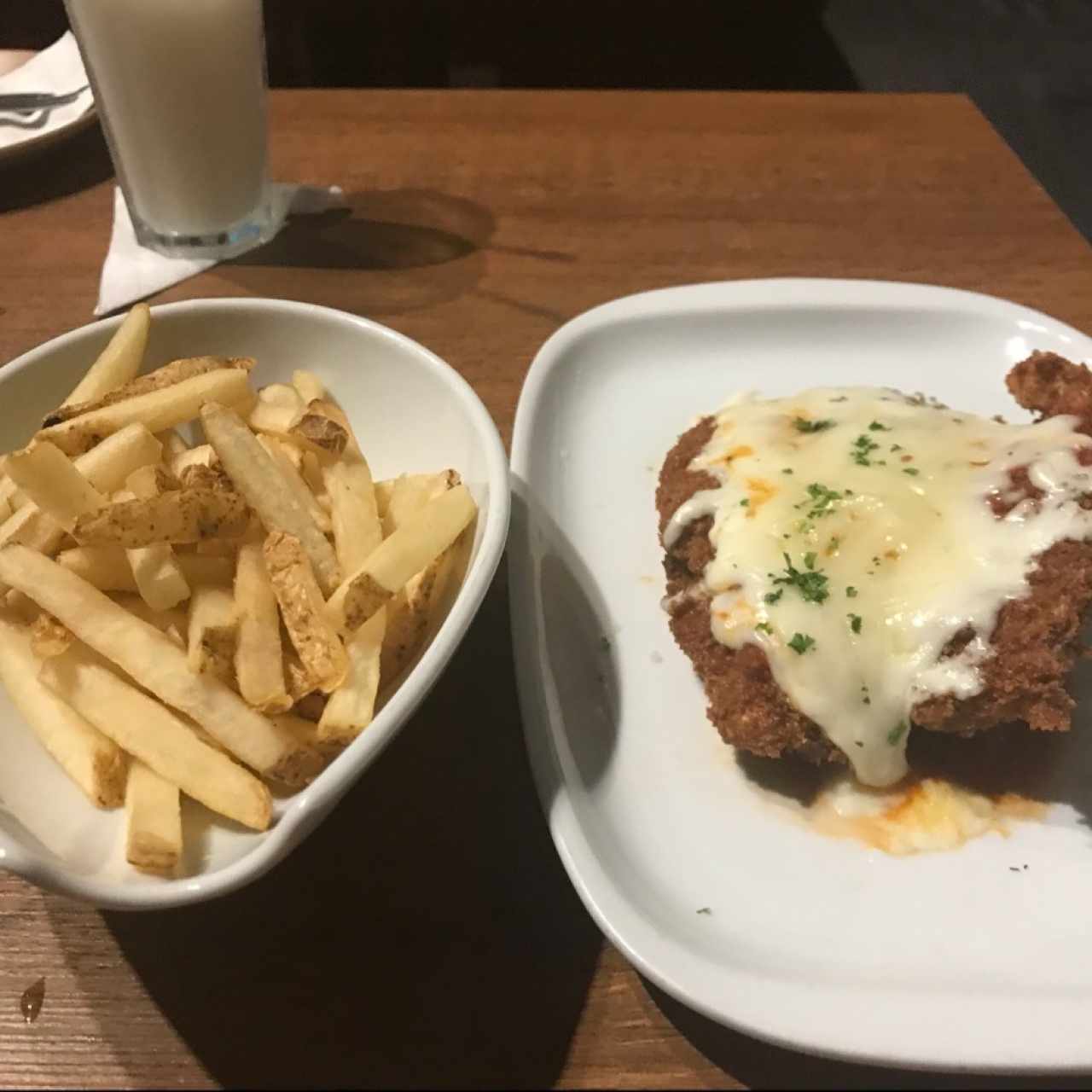 milanesa de pollo