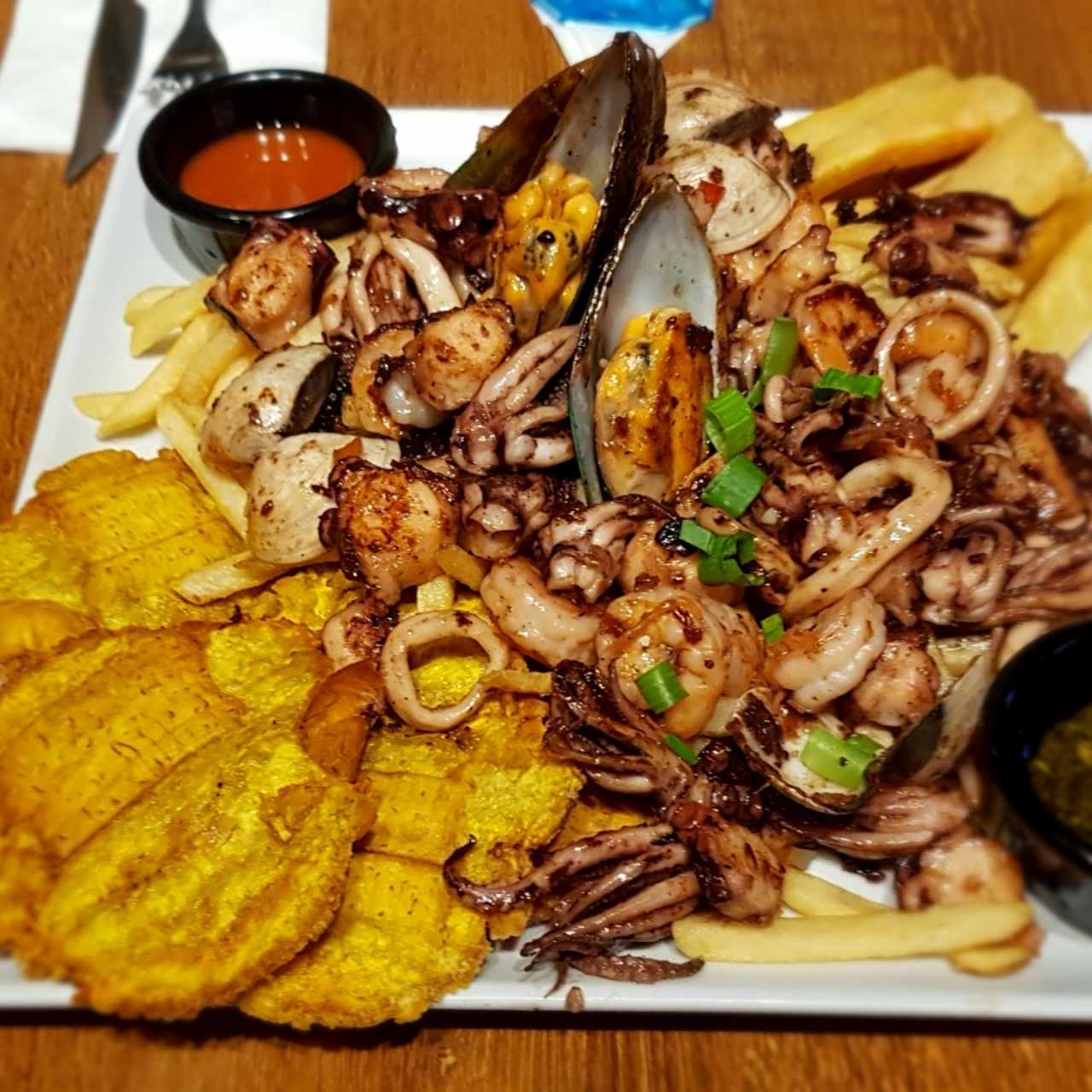 Mix de mariscos