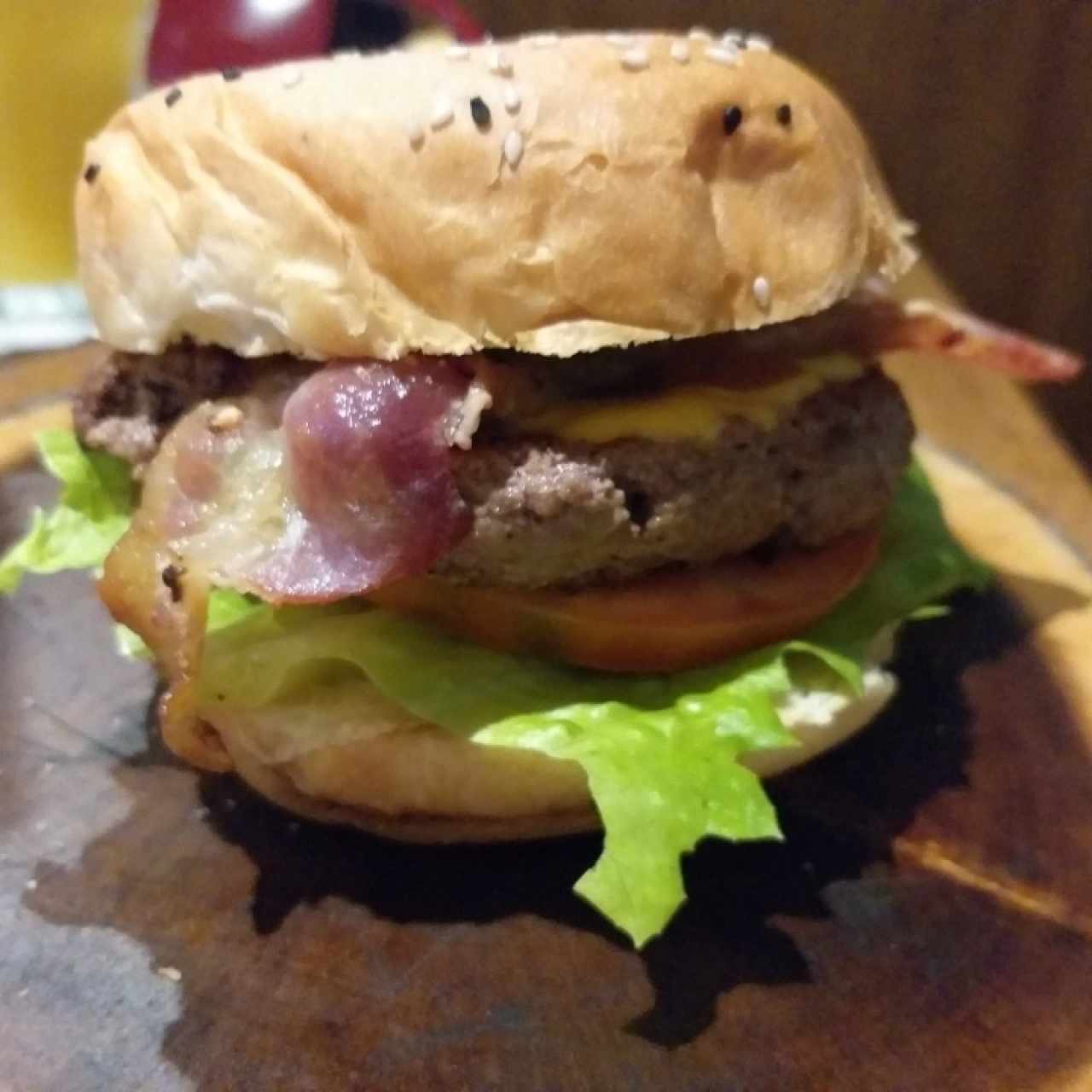 hamburguesa Jack Daniels