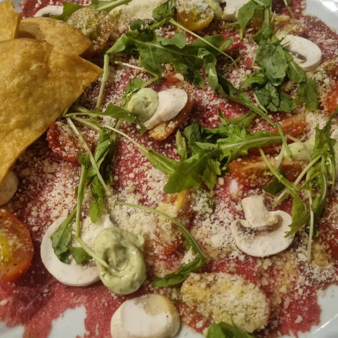 Para Picar - Carpaccio de Res