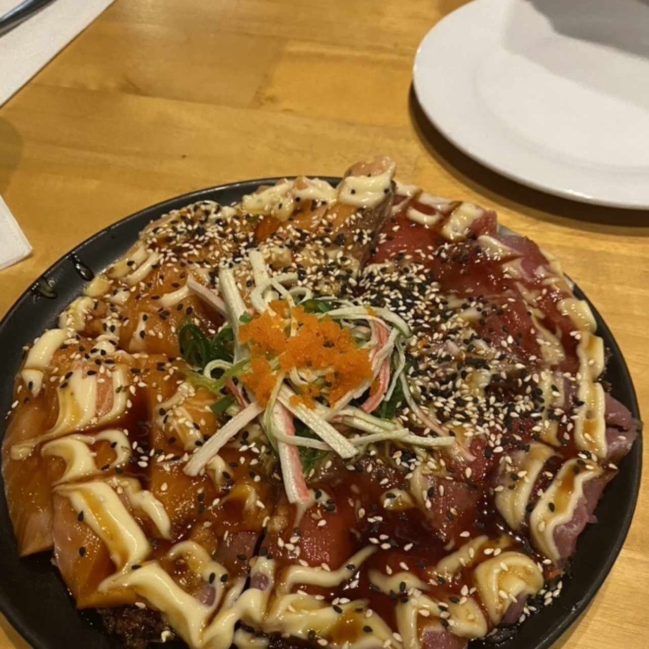 Sushi pizza