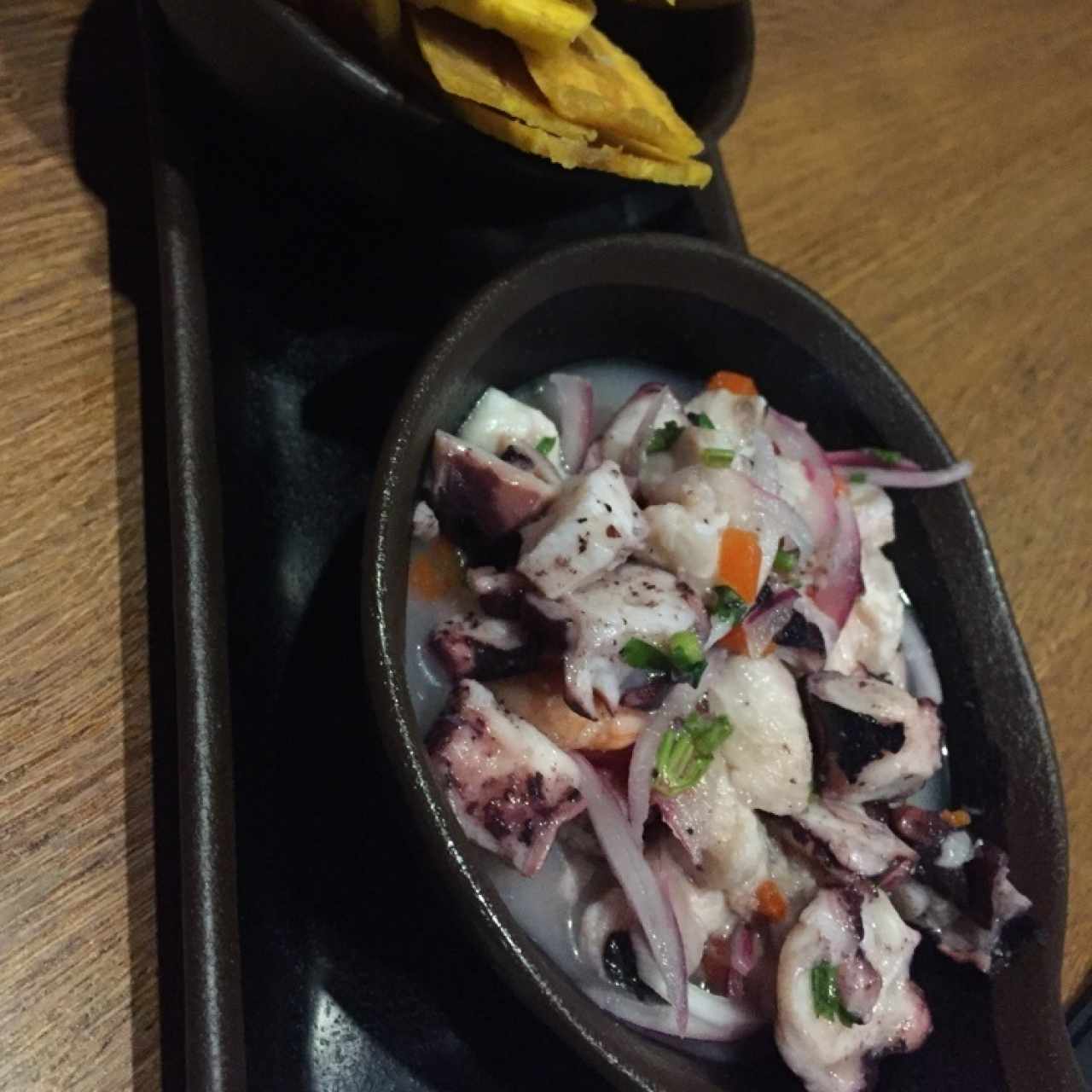 Ceviche de corvina