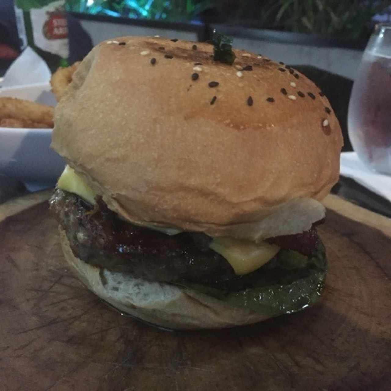 Jack Daniels burger