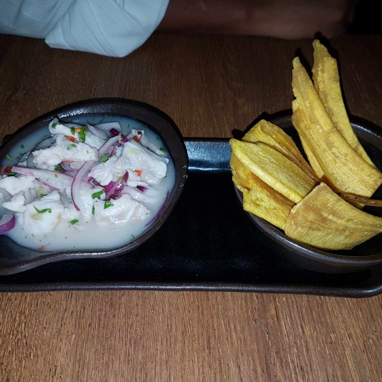 Ceviche de corvina