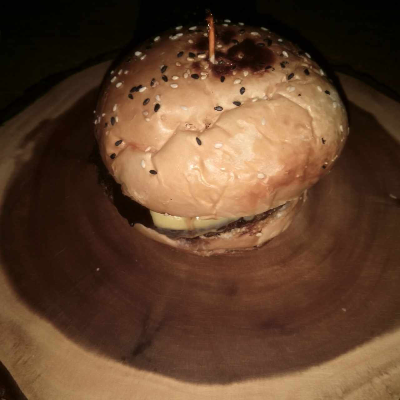 american bbq burger